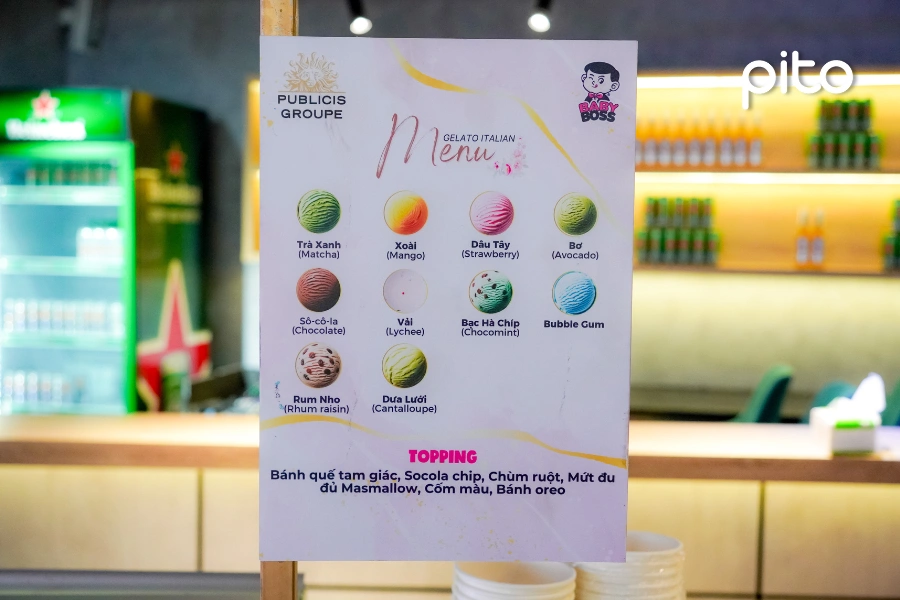 menu-livestation-xe-kem-Publicis Groupe Menu 10 vị kem trong xe kem tại văn phòng