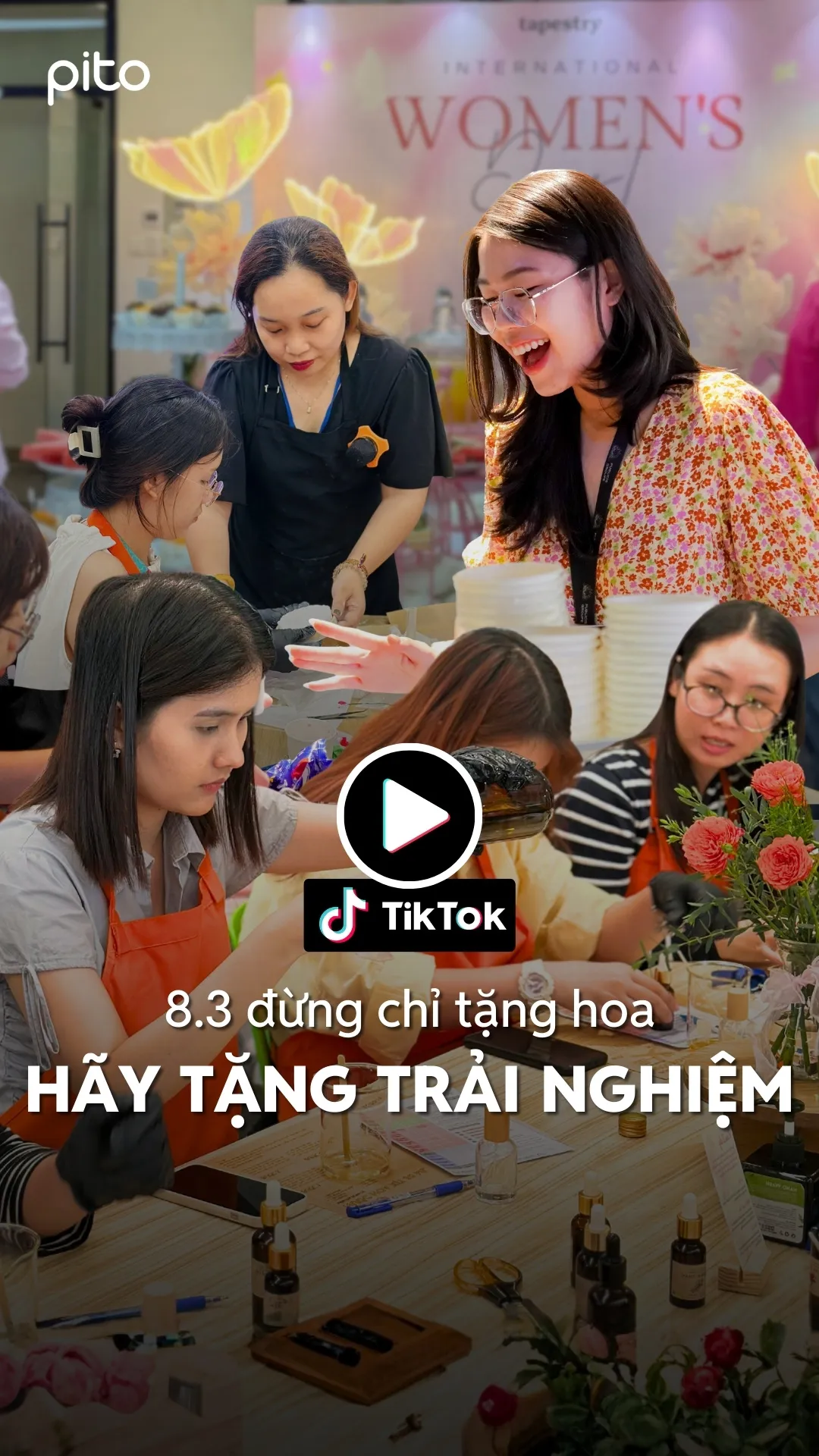 Trải nghiệm 8-3 ý nghĩa ấn tượng cho công ty PITO