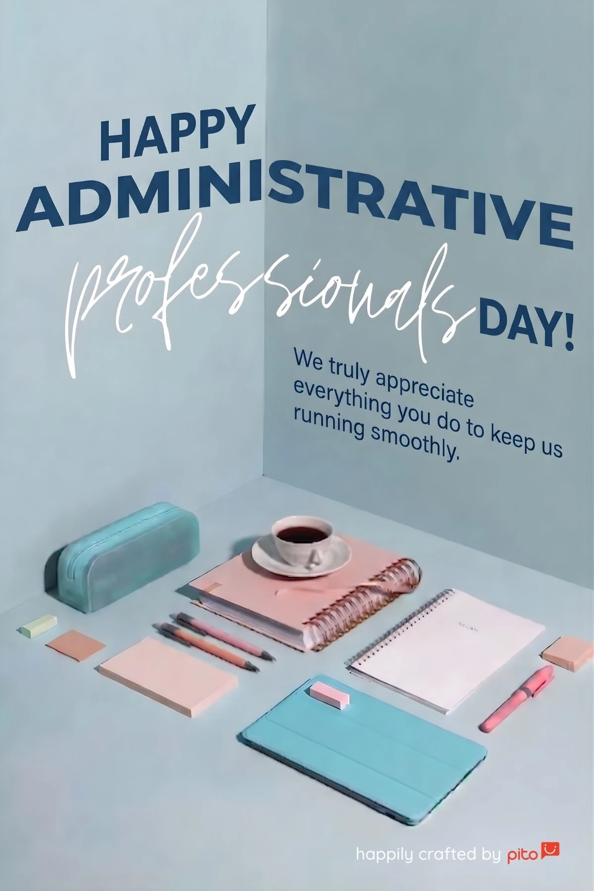 Happy Administrative Professionals Day ecard April HR-Admin