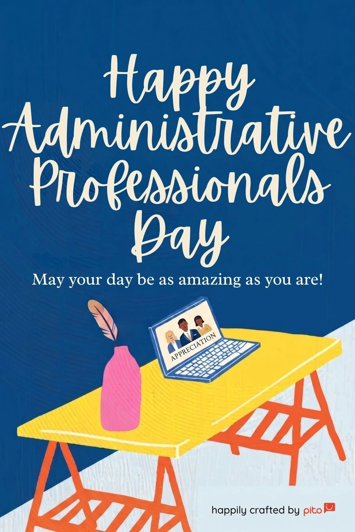 Happy Administrative Professionals Day ecard April HR-Admin