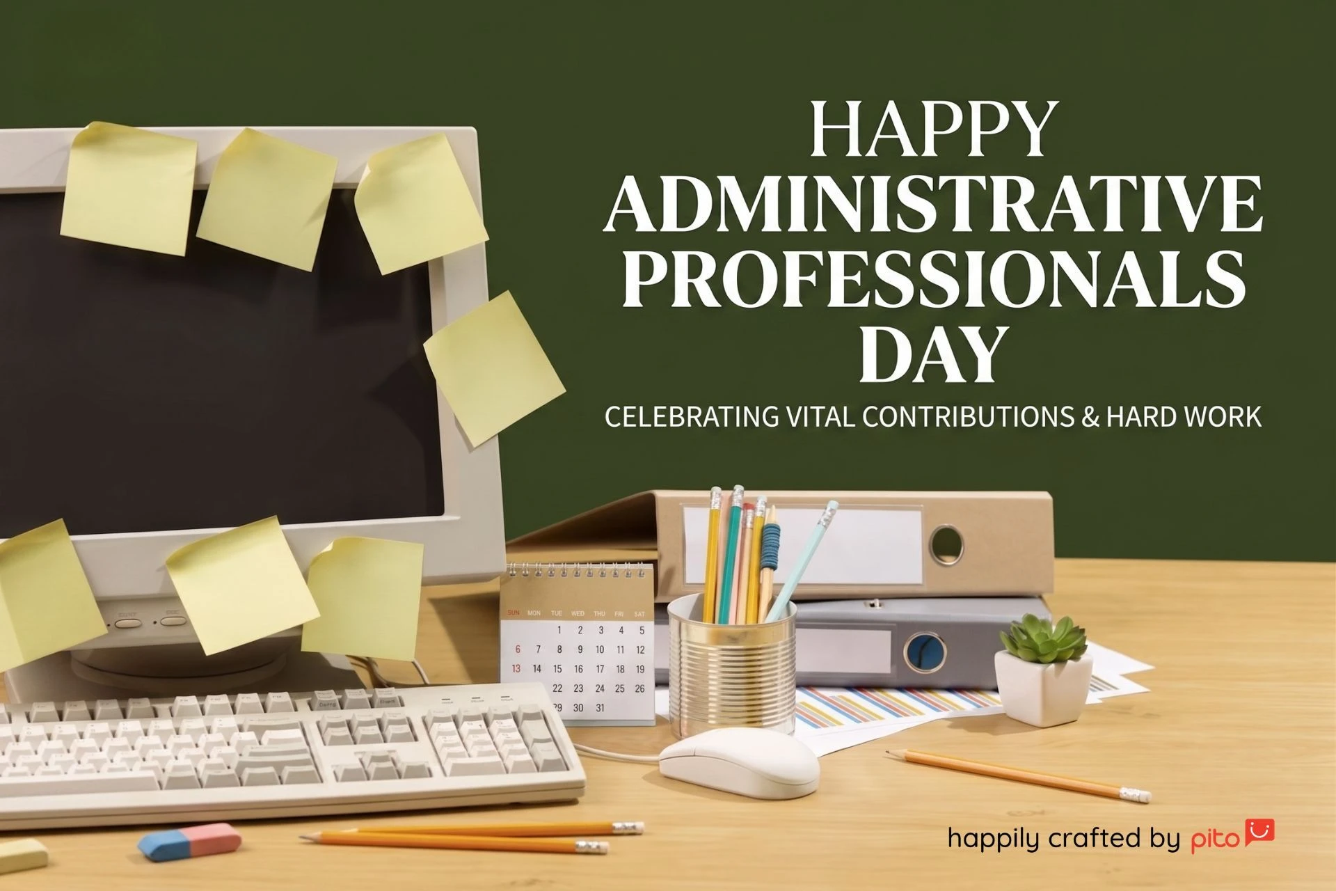 Happy Administrative Professionals Day ecard April HR-Admin