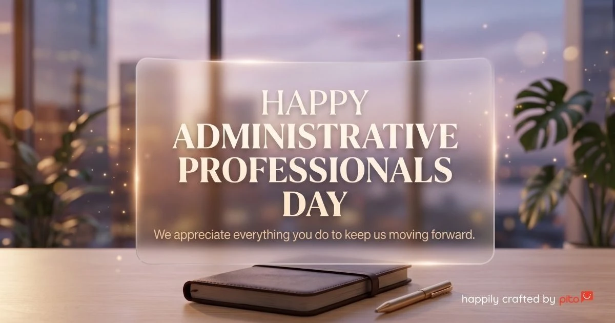Happy Administrative Professionals Day ecard April HR-Admin