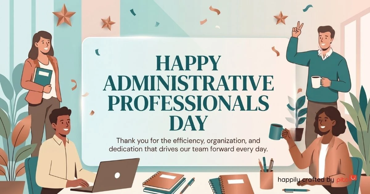 Happy Administrative Professionals Day ecard April HR-Admin