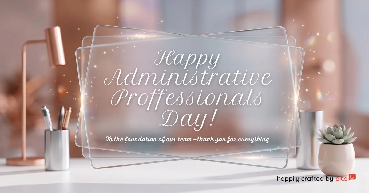 Happy Administrative Professionals Day ecard April HR-Admin
