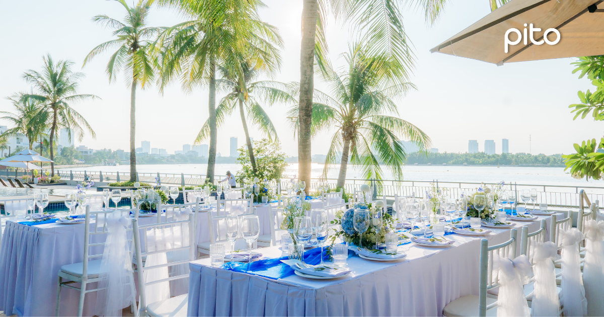 Dinner bên hồ bơi: Tiệc VIP cho 25 lãnh đạo công ty công nghệ