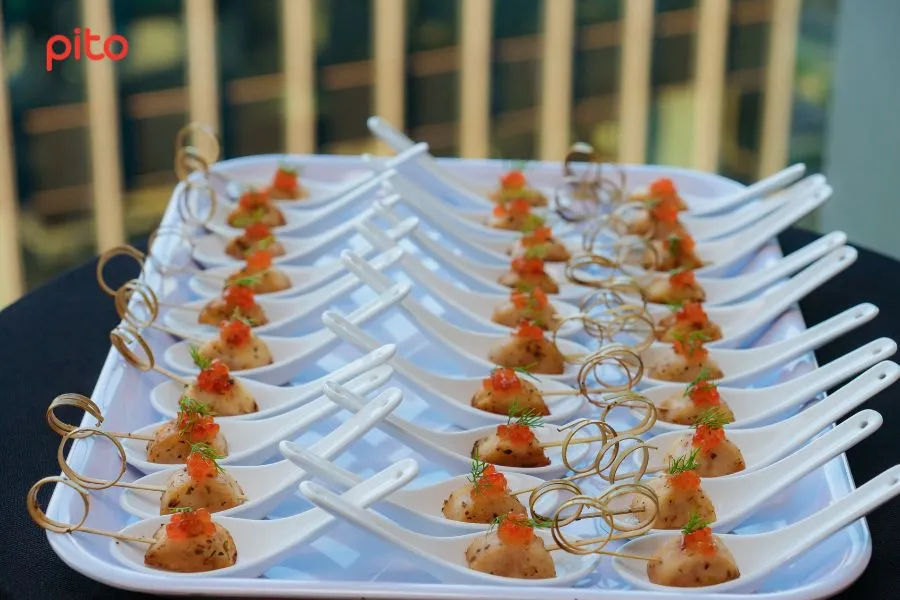 Tiệc Canapes sang trọng 