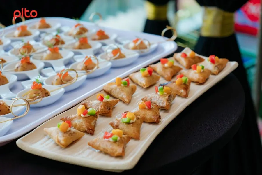 Tiệc Canapes sang trọng