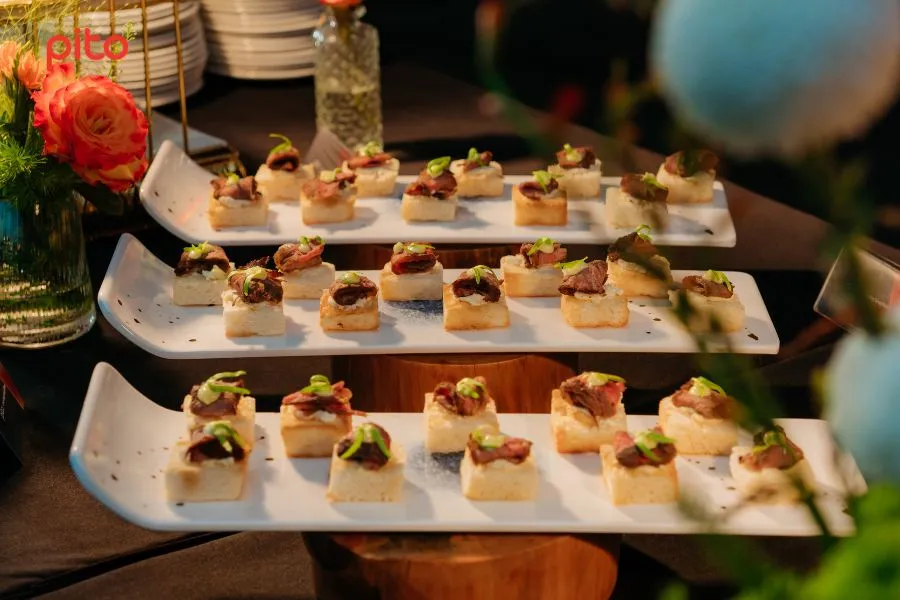 Tiệc Canapes sang trọng
