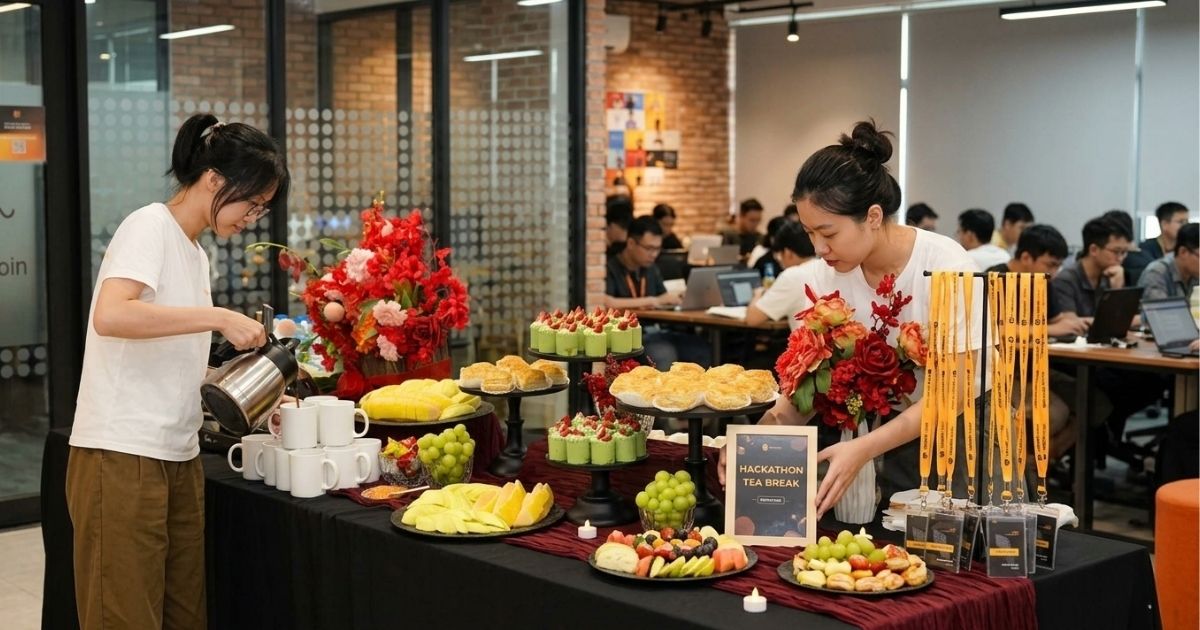 Tiệc Hackathon