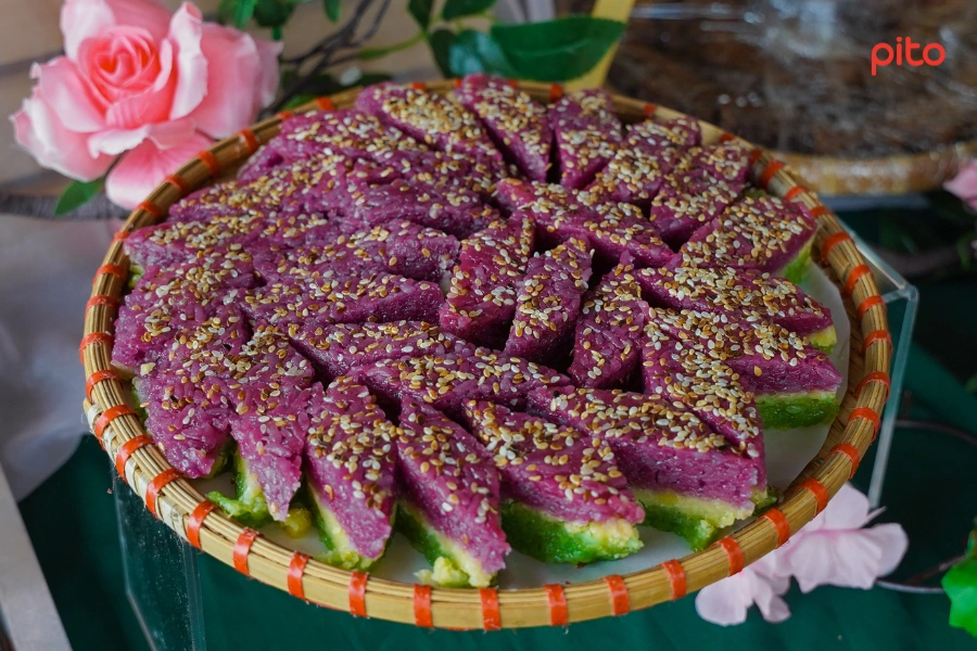 Bánh xôi vị miền tây