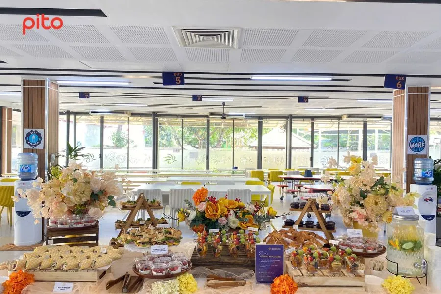 Tiệc Brunch healthy quốc tế