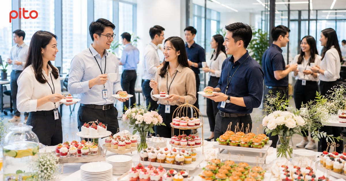Xu hướng gắn kết nhân sự Engagement Employer Branding PITO Peace of Catering
