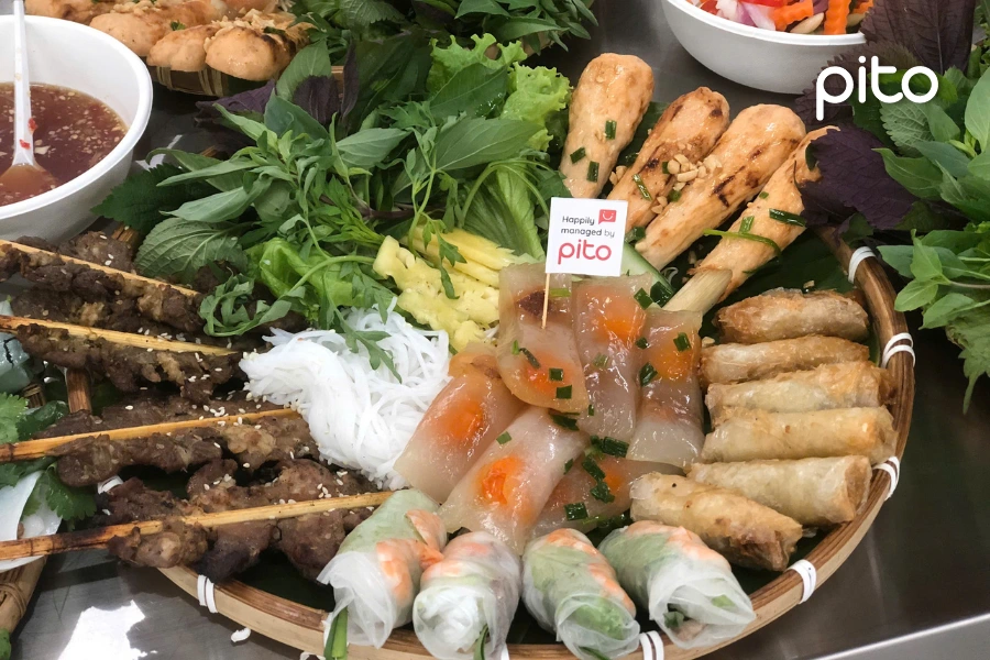 Món cuốn Việt Nam hấp dẫn