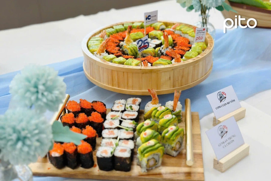 y-tuong-menu-mon-an-nhat-ban-3 Sushi nắm (Nigiri), Sushi cuộn (Maki/Roll)