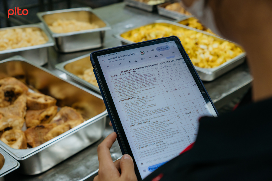 Cách PITO kiểm soát chất lượng