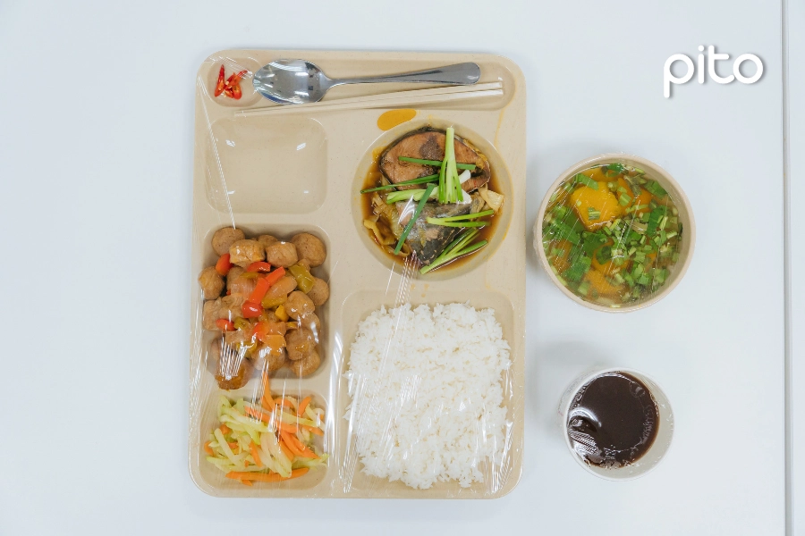 PITO Cloud Canteen Menu cơm