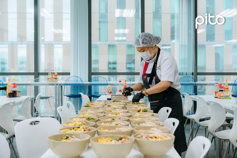 PITO Cloud Canteen setup cơm văn phòng