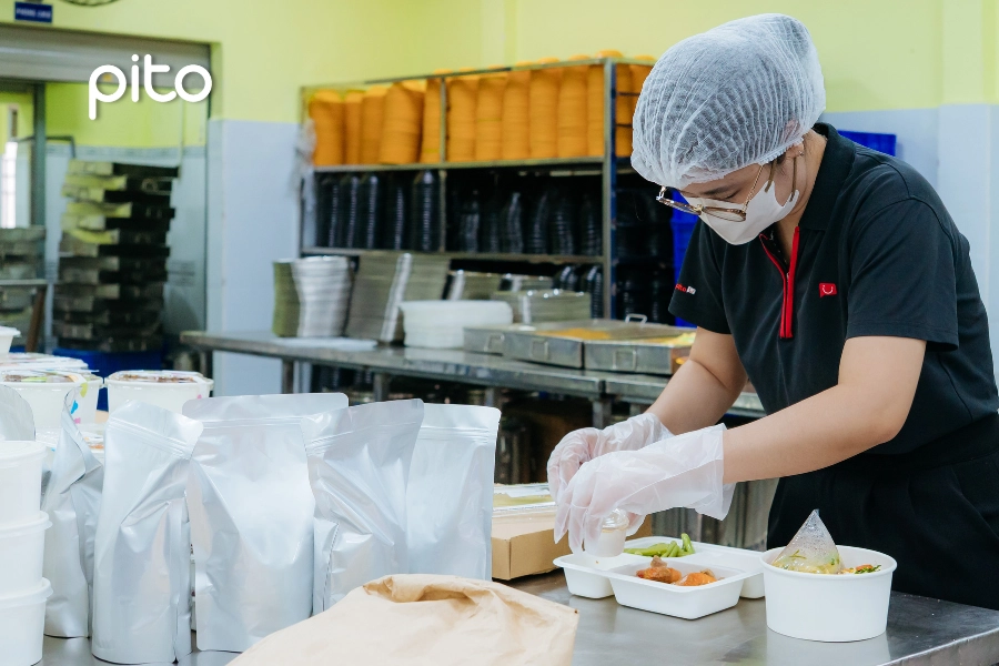 Kiểm tra thực phẩm PITO Cloud Canteen