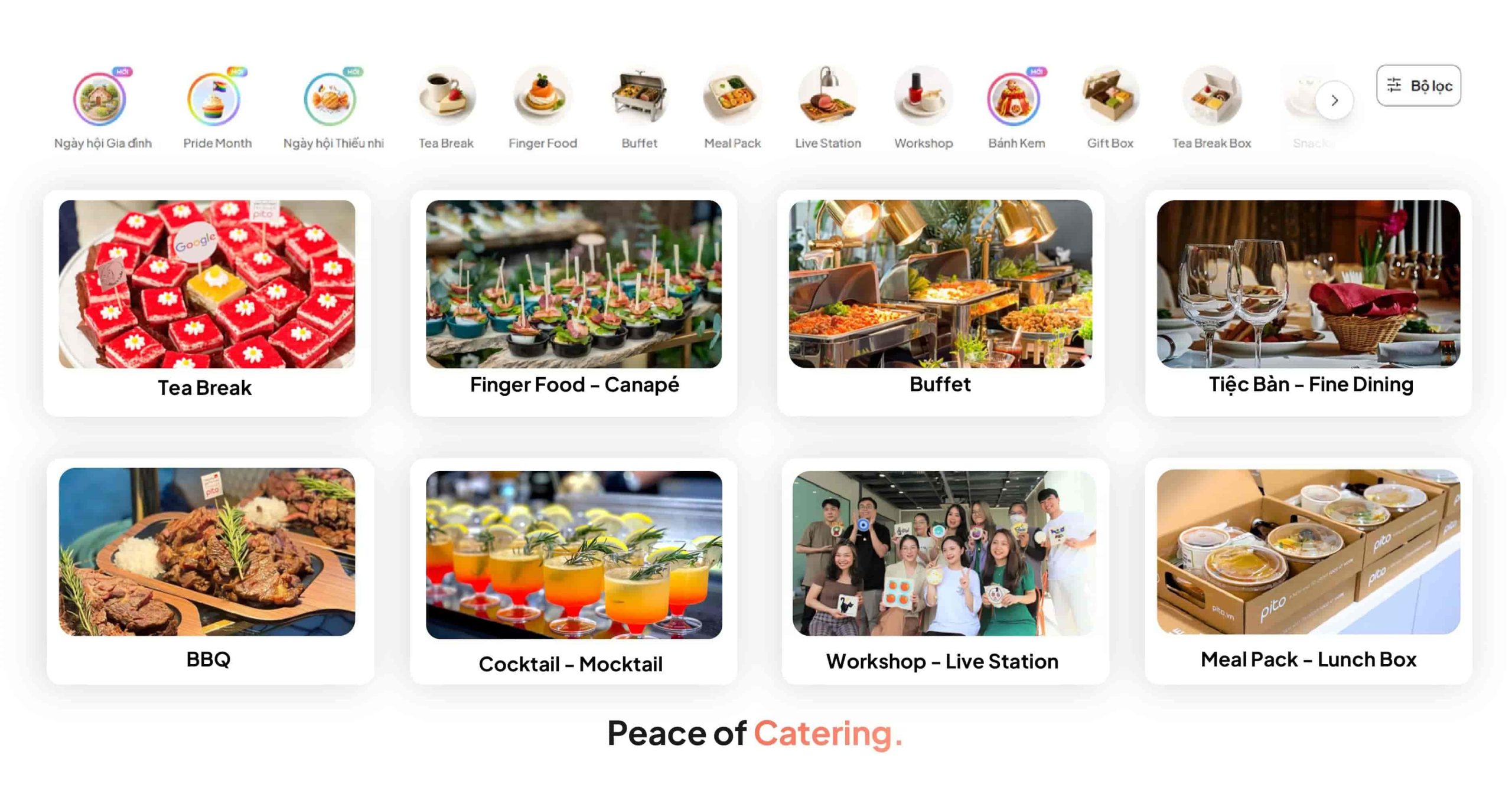 Tìm menu nhanh hơn với Thư viện 1.000+ Menu trên PITO.VN