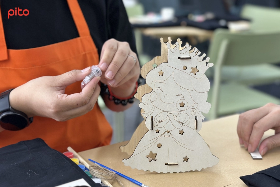 Workshop trang trí lồng đèn