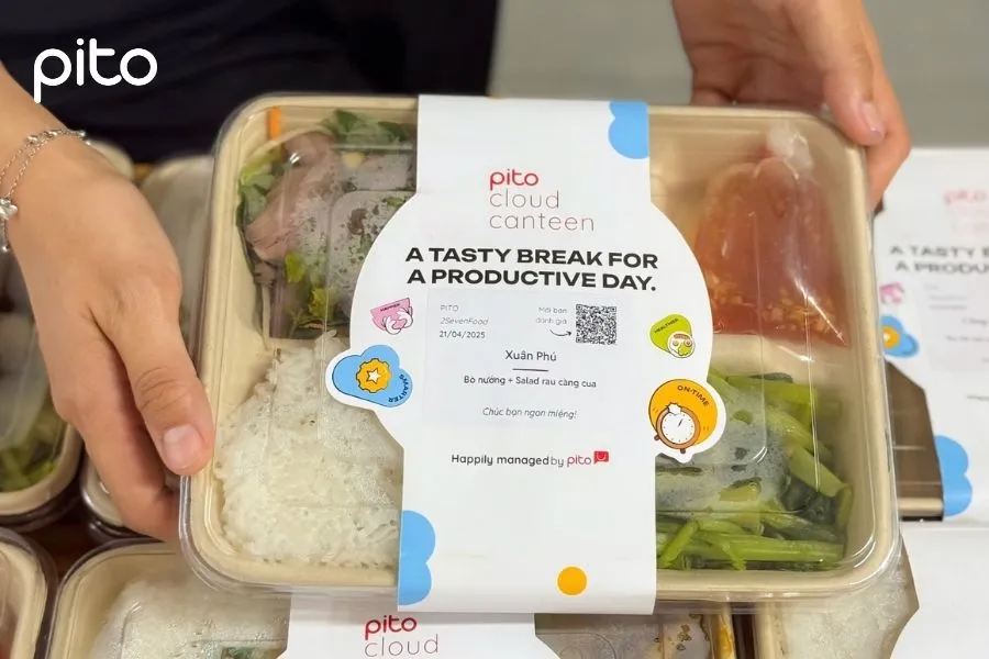PITO Cloud Canteen giao nhận