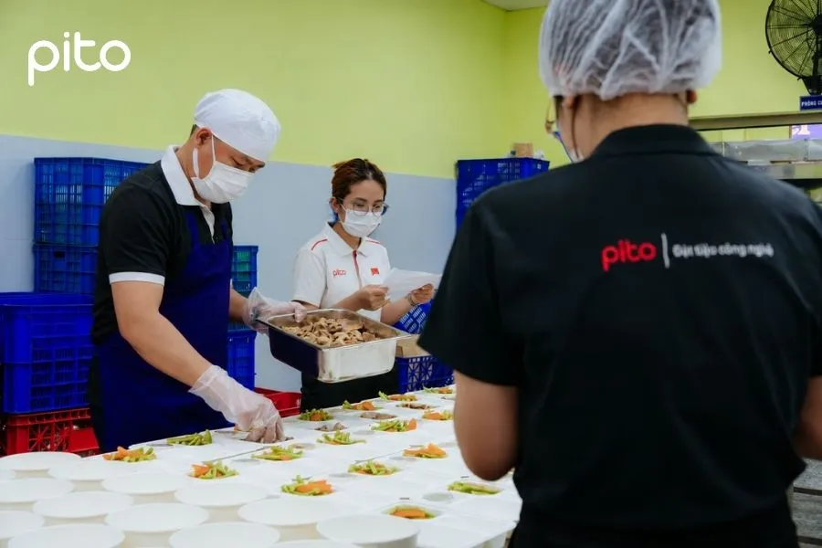 PITO Cloud Canteen kiểm soát chất lượng