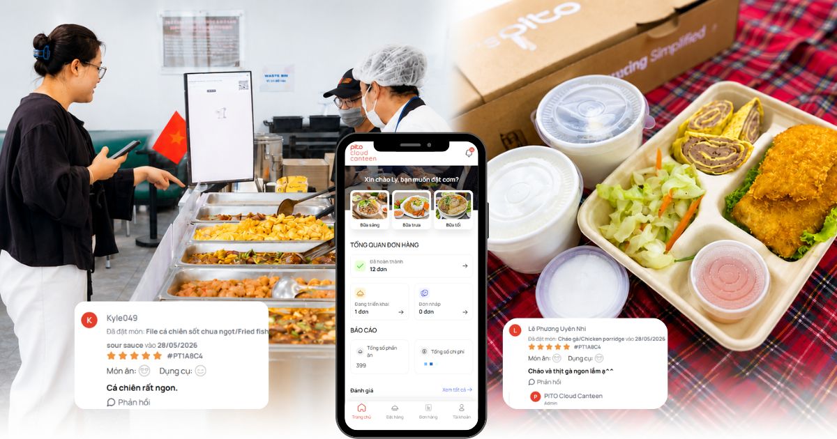 Đặt cơm trưa văn phòng định kỳ: Bếp cố định hay PITO Cloud Canteen? Thumbnail