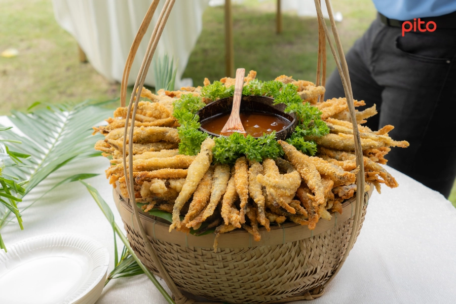 Tôm chiên PITO
