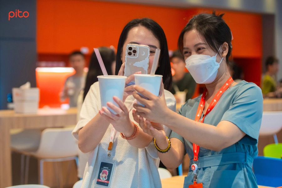 Trà sữa happy hour