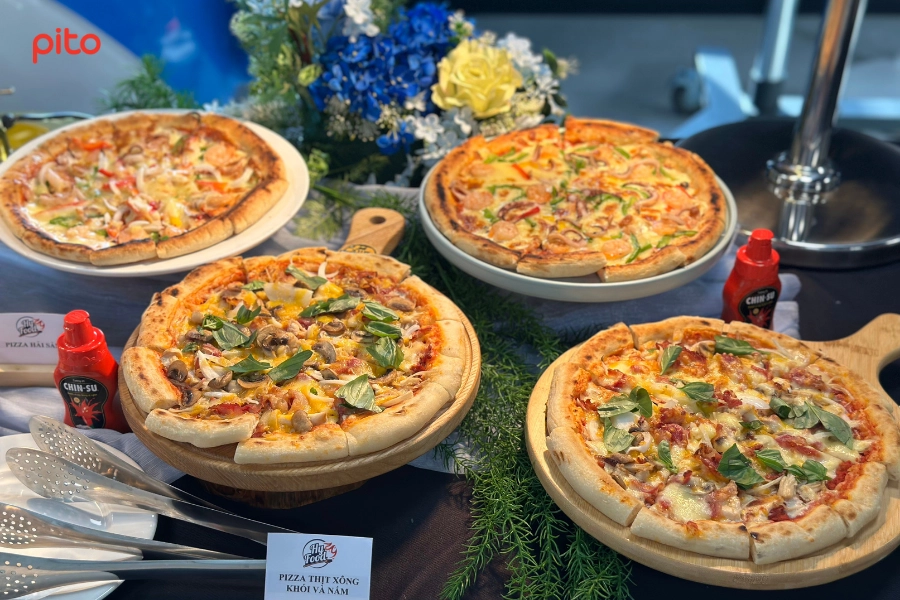 Workshop 20/10 làm bánh pizza
