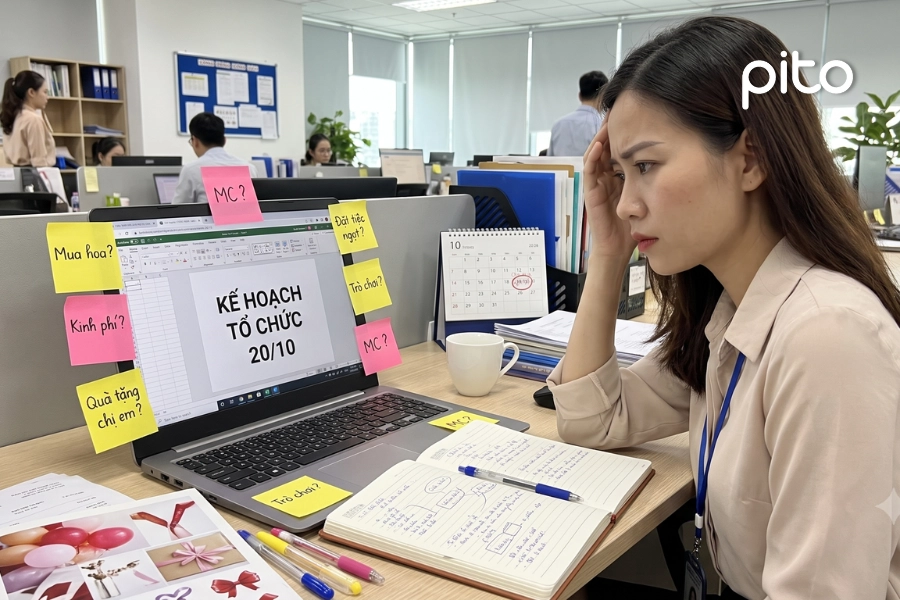 Đau đầu khi tổ chức 20/10 cho doanh nghiệp nhiều chi nhánh