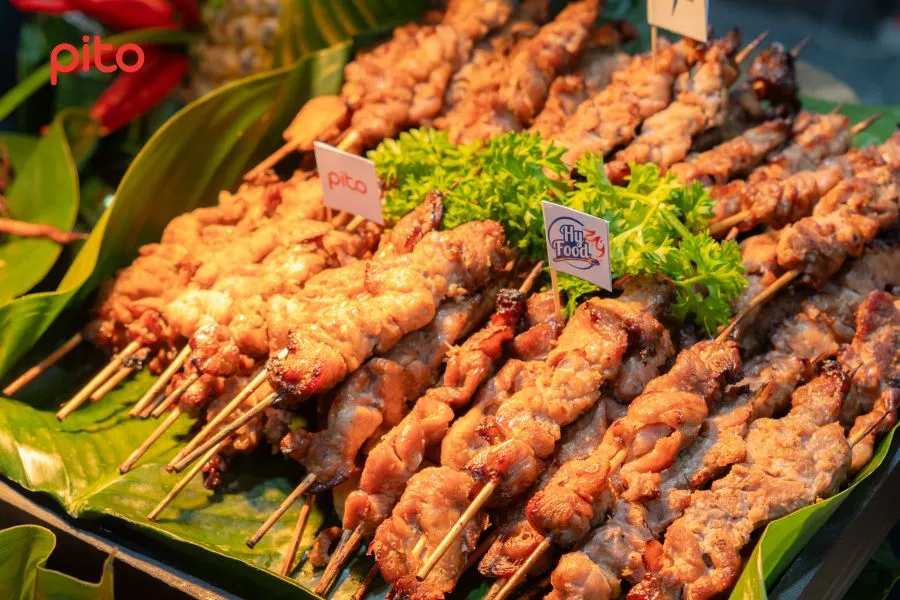 Tiệc trưa buffet thái gắn kết nội bộ (1) Tiệc trưa buffet thái gắn kết nội bộ (1)