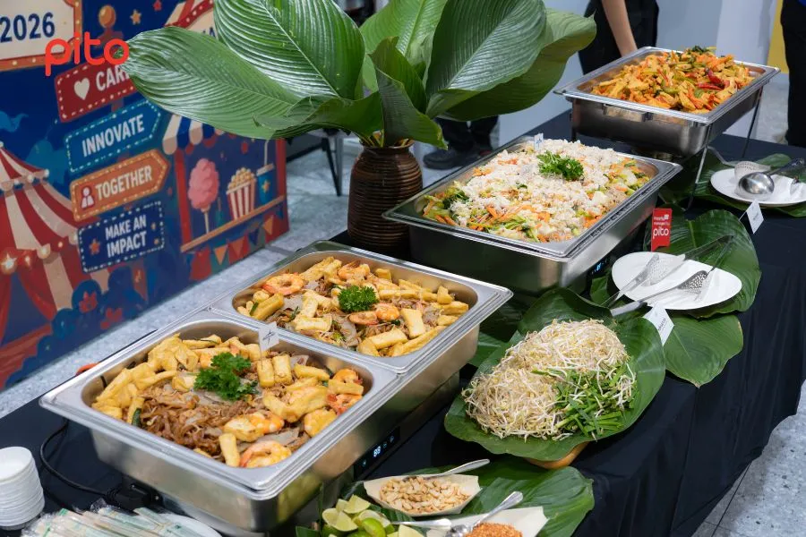 Tiệc trưa buffet thái gắn kết nội bộ (33) Tiệc trưa buffet thái gắn kết nội bộ (33)