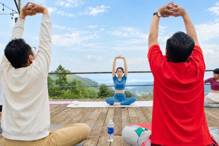 Yoga tại UP Lâm Hà