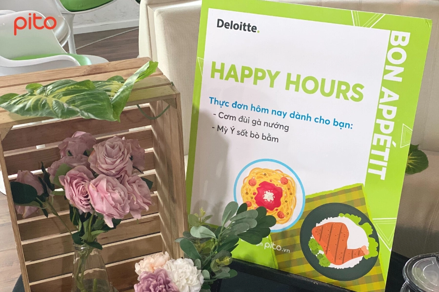 Thực đơn Happy Hour dành cho nhân viên Doloitte