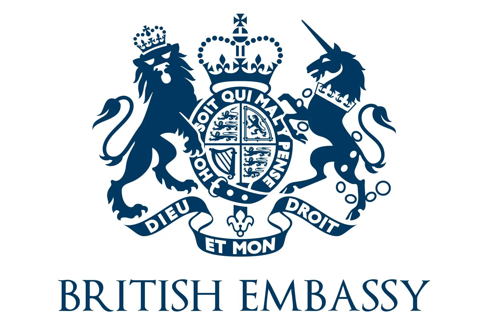 Logo British Embassy 