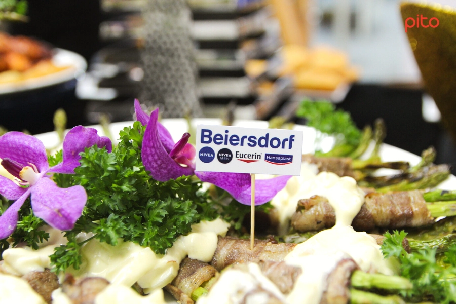Food flags tiệc Beiersdorf
