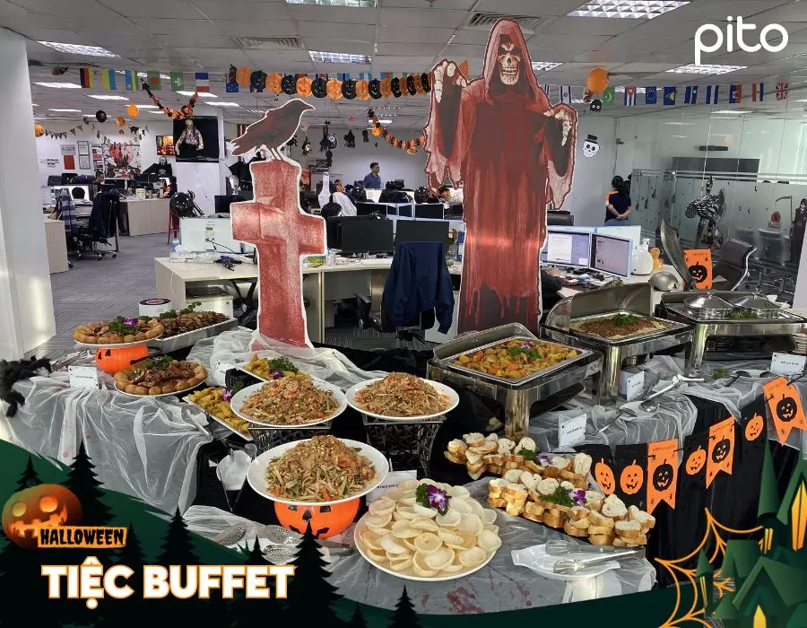 Menu tiệc - Buffet Halloween