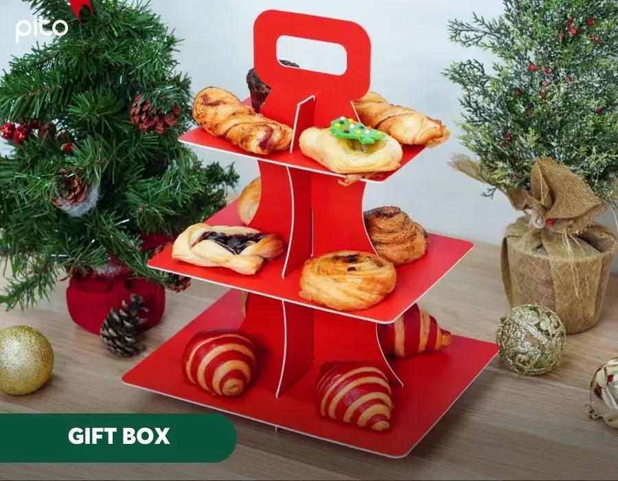 Gift Box - Tháp bánh Noel